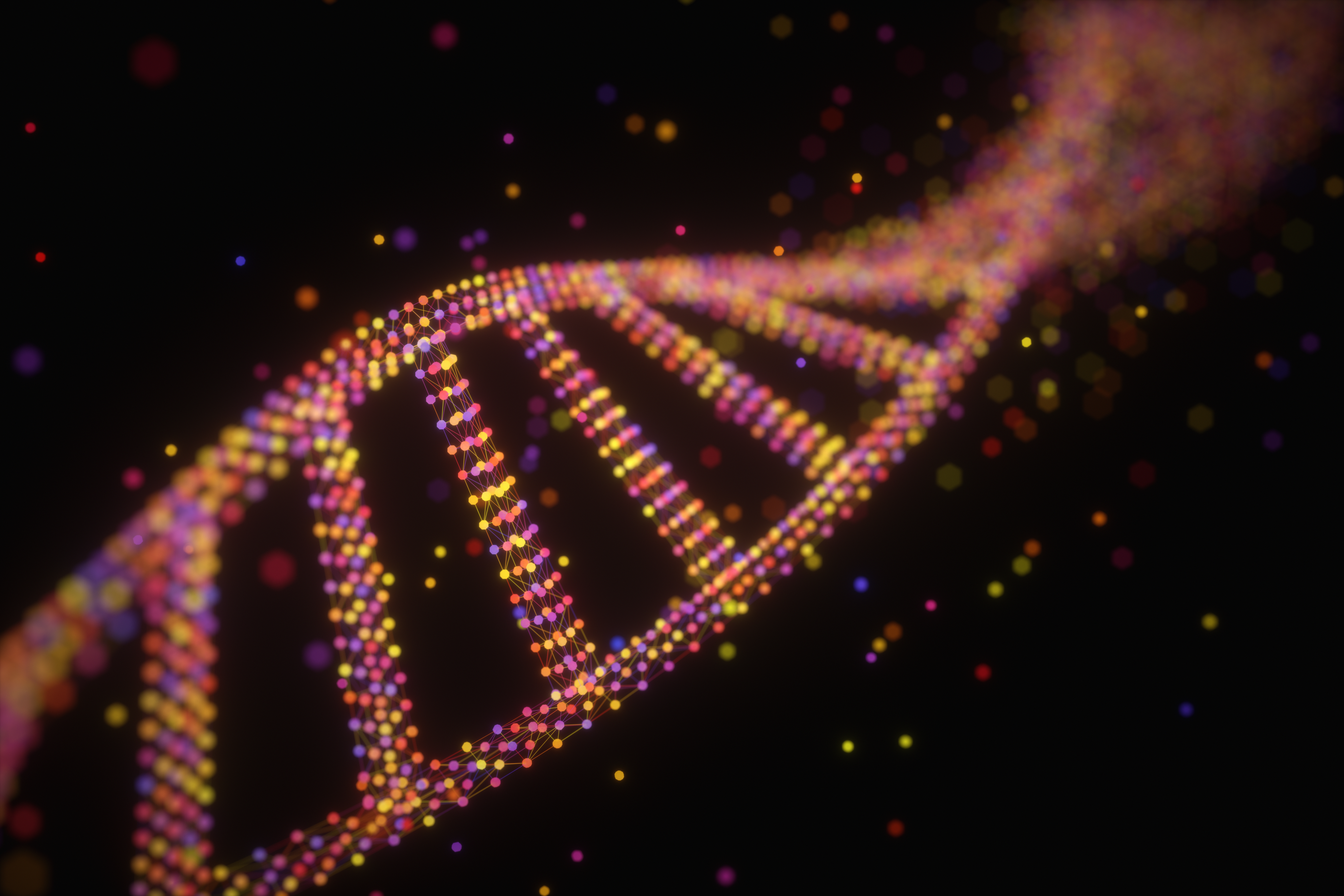 DNA and cancer education explorer with genome and tumor biology visuals